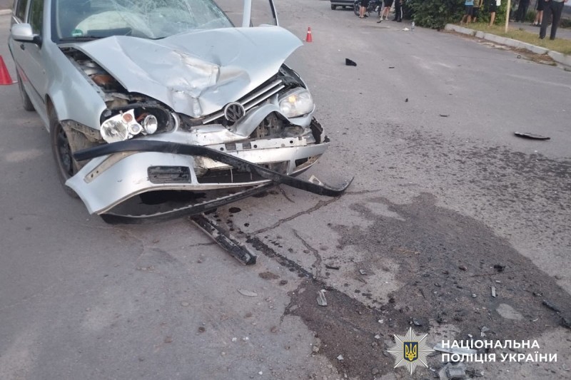 У Піщанці внаслідок зіткнення з авто постраждав неповнолітній водій мотоцикла