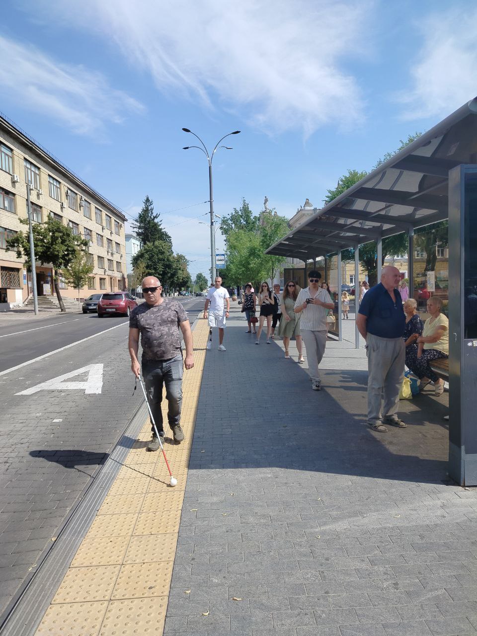 Як ветерани Вінниці оцінили перший міський маршрут міністерського проєкту “Рух без бар’єрів”