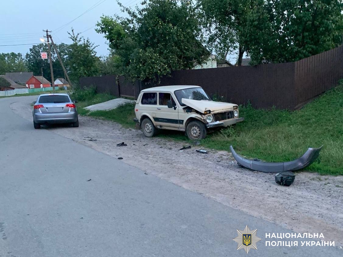 За добу на Вінниччині сталося дві ДТП, в одній загинув молодий хлопець