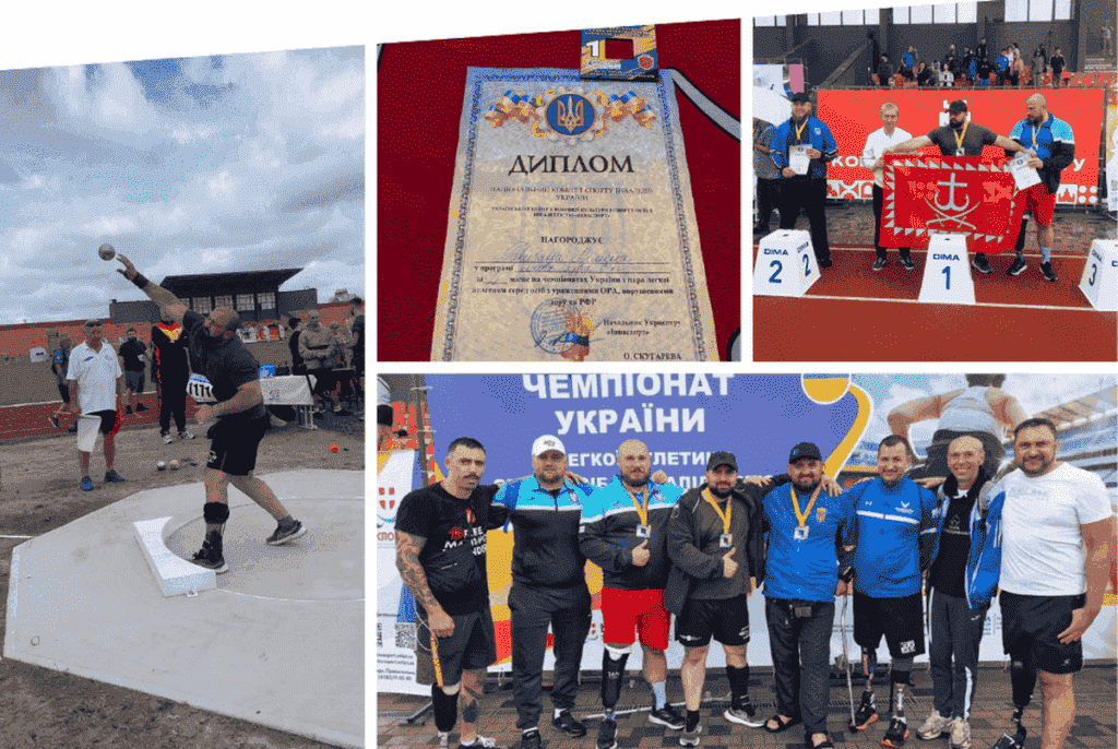 Ветеран Армен Гарибян здобув першість на чемпіонаті України зі штовхання ядра