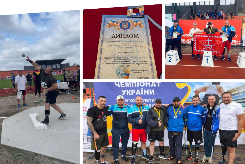 Ветеран Армен Гарибян здобув першість на чемпіонаті України зі штовхання ядра