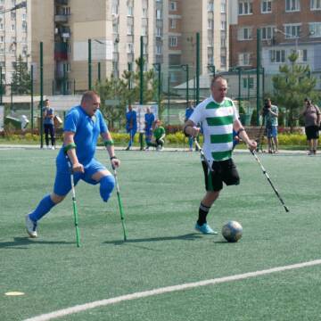 Матч з ампфутболу на Вінниччині