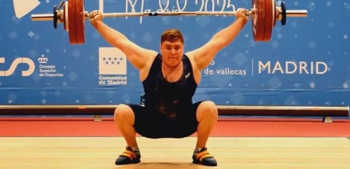 Вінничанин Володимир Чмих став бронзовим призером чемпіонату Європи з важкої атлетики U17