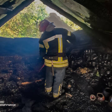 Рятувальники Вінниччини загасили три пожежі в області