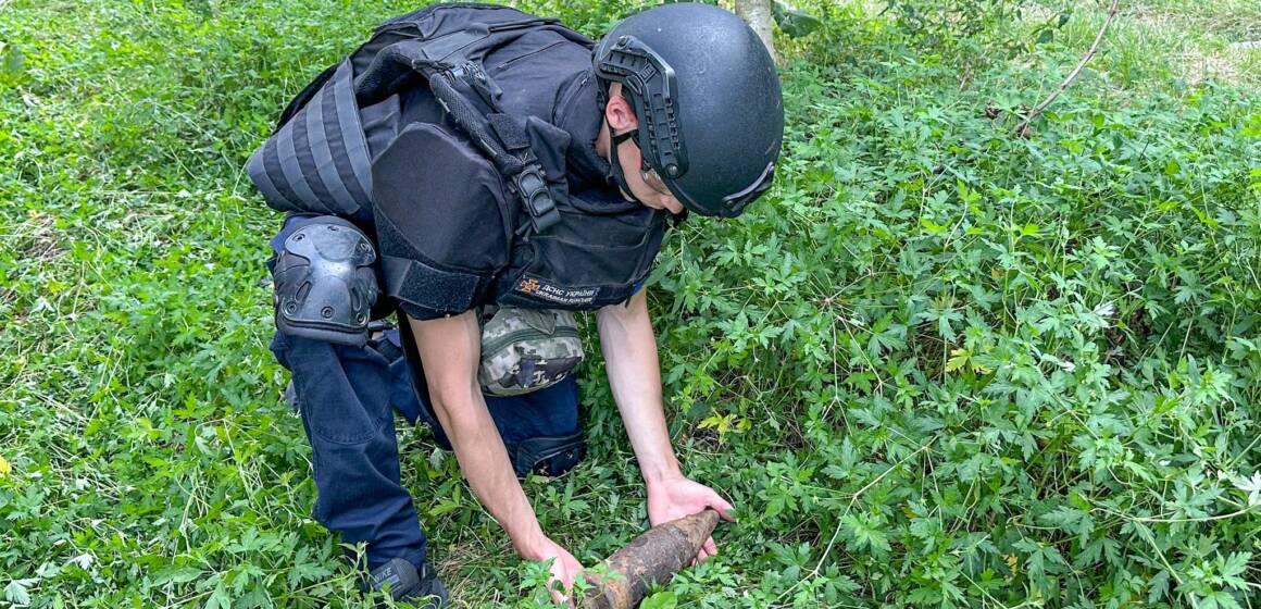 У Вінницькій області виявили та знищили 12 боєприпасів Другої світової війни