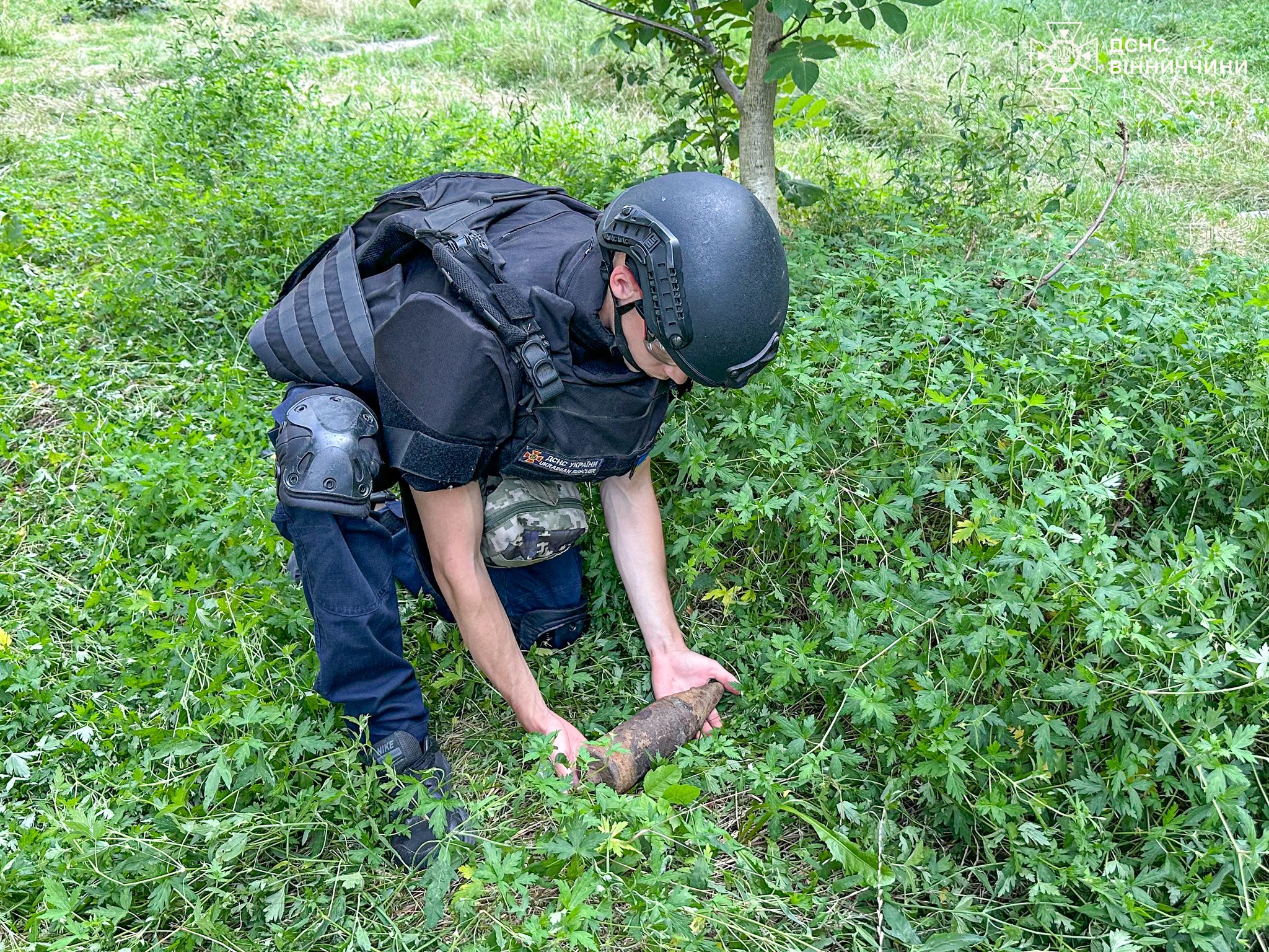 У Вінницькій області виявили та знищили 12 боєприпасів Другої світової війни