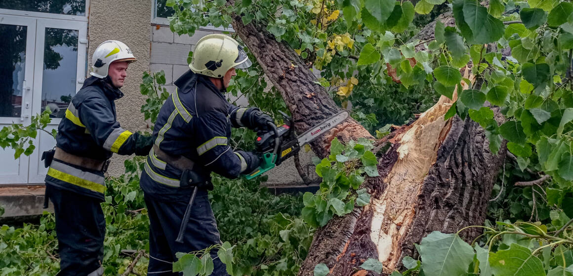 Негода на Вінниччині: рятувальники здійснили 21 виїзд за добу