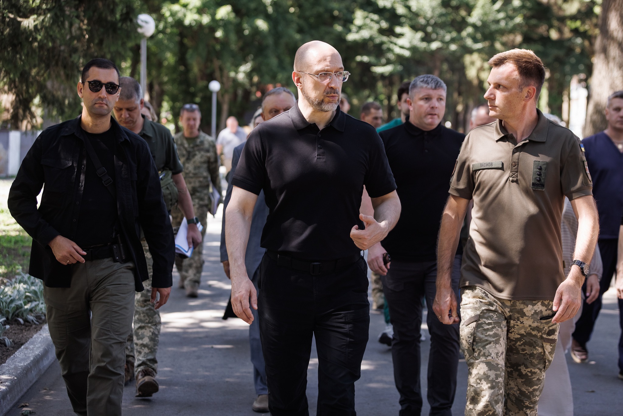 Денис Шмигаль перевірив заклади реабілітації військових на Вінниччині