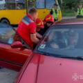 ДТП у Вінниці: рятувальники деблокували водія з понівеченої «Хонди»