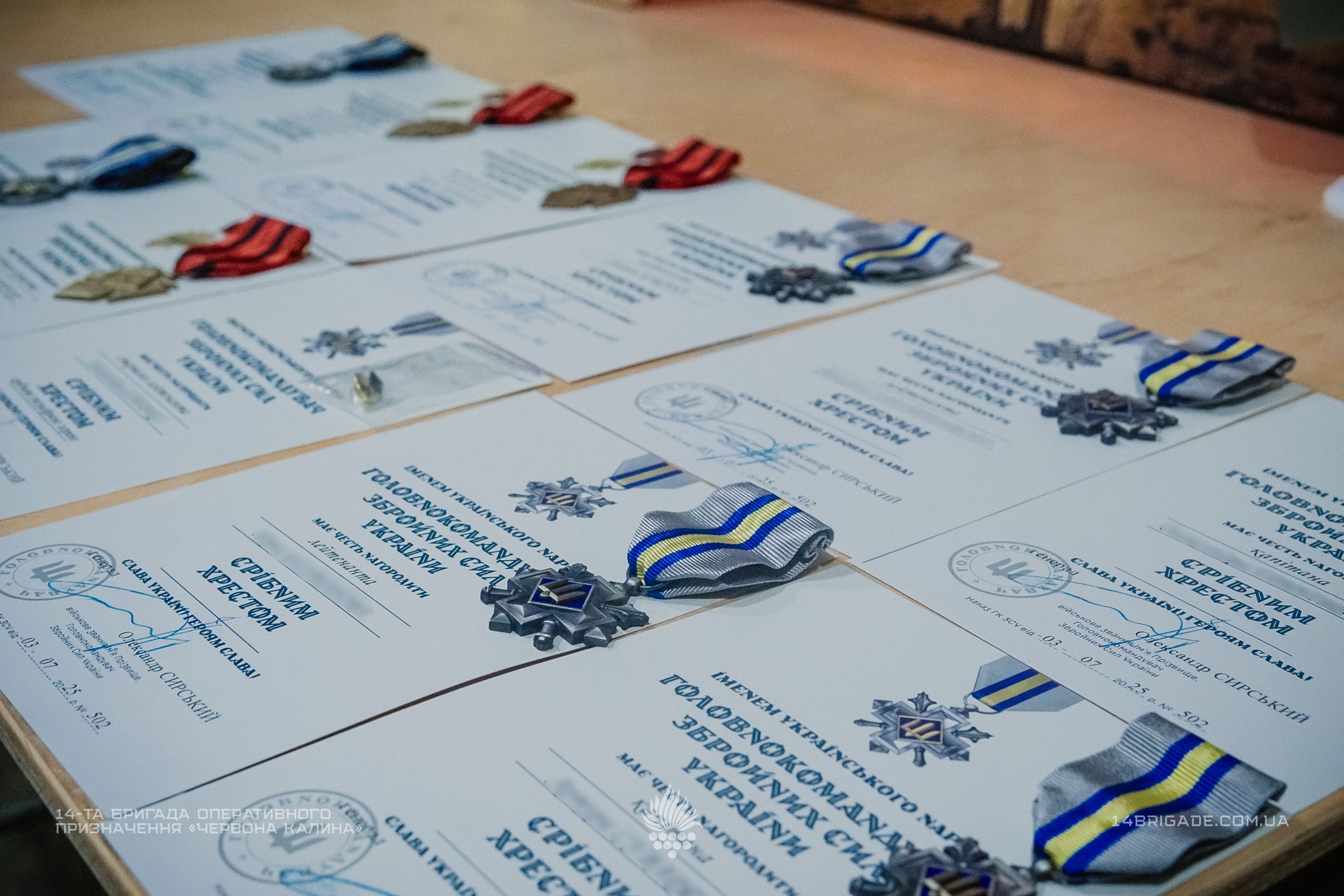 Вінницьких оборонців з «Червоної Калини» відзначили нагородами за службу на фронті