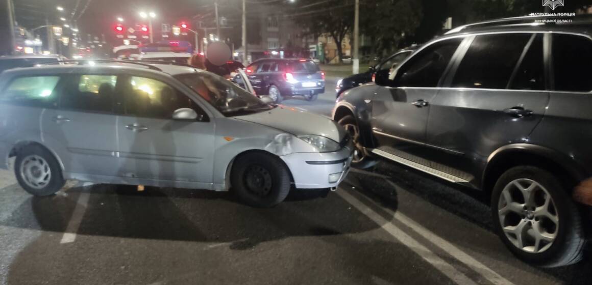 ДТП у Вінниці спричинив водій Ford Focus