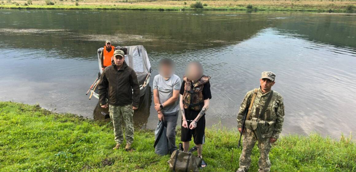 На Вінниччині затримали двох чоловіків, які намагалися переплисти кордон