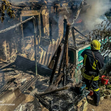 За добу на Вінниччині сталося вісім пожеж: горіли будинки та чагарники