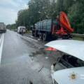 Фото смертельної ДТП поблизу Писарівки на ВІнниччині за участю легковика та вантажівки