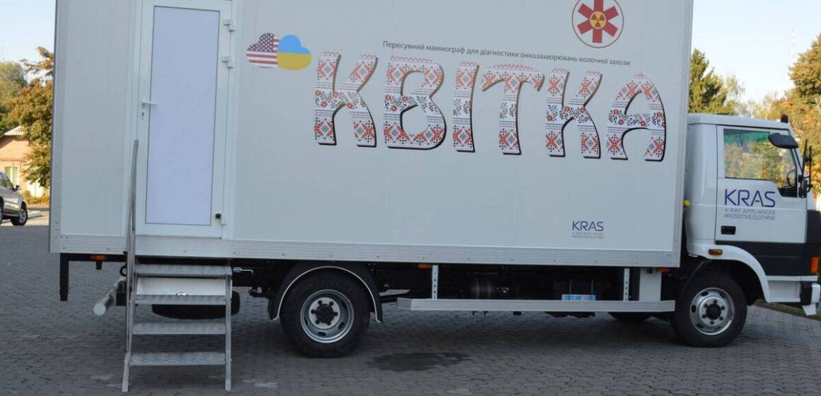 Мамограф «Квітка» розпочинає виїзди у громади області: графік на вересень
