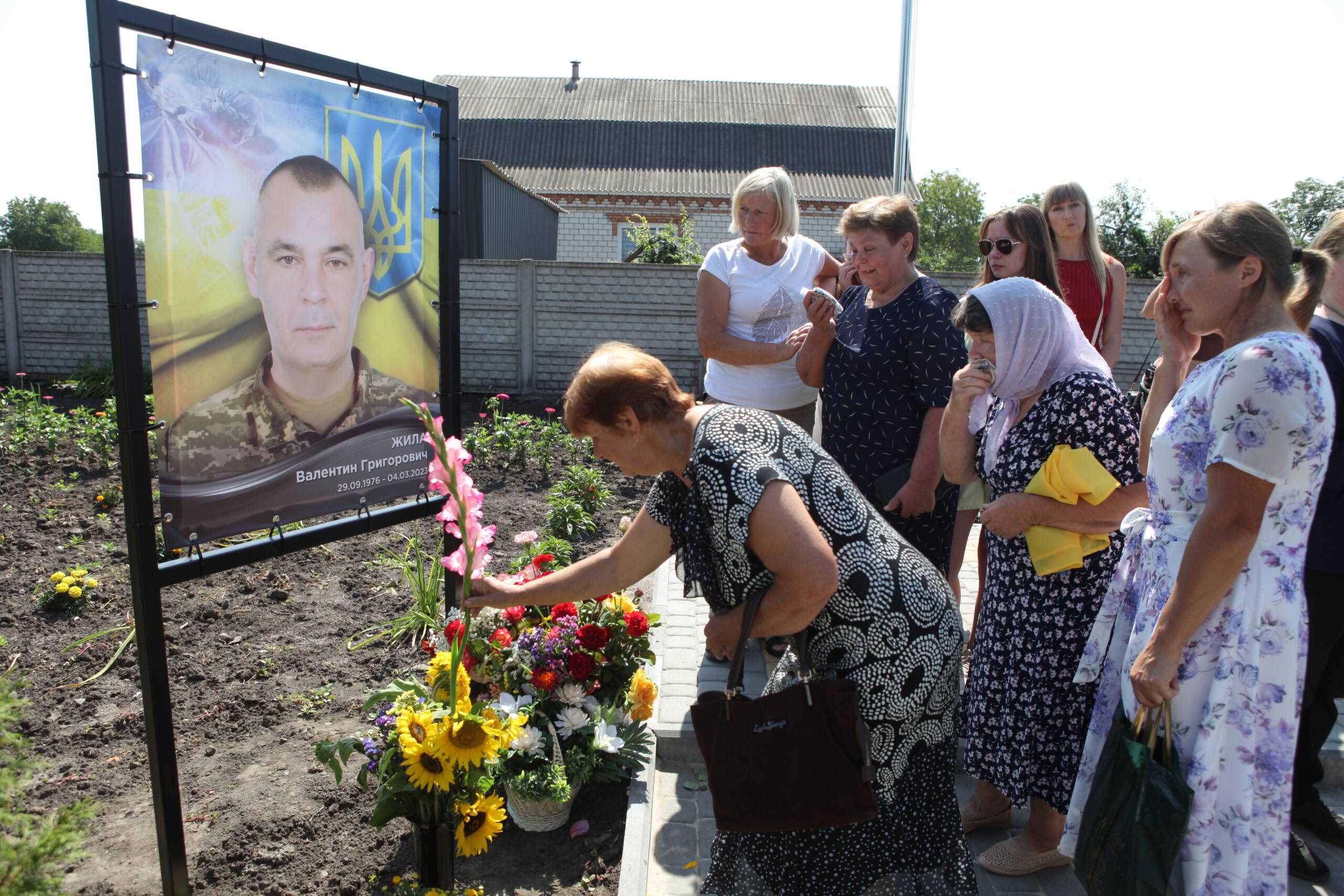 У селі Малі Крушлинці Вінницької громади відкрили Алею Слави
