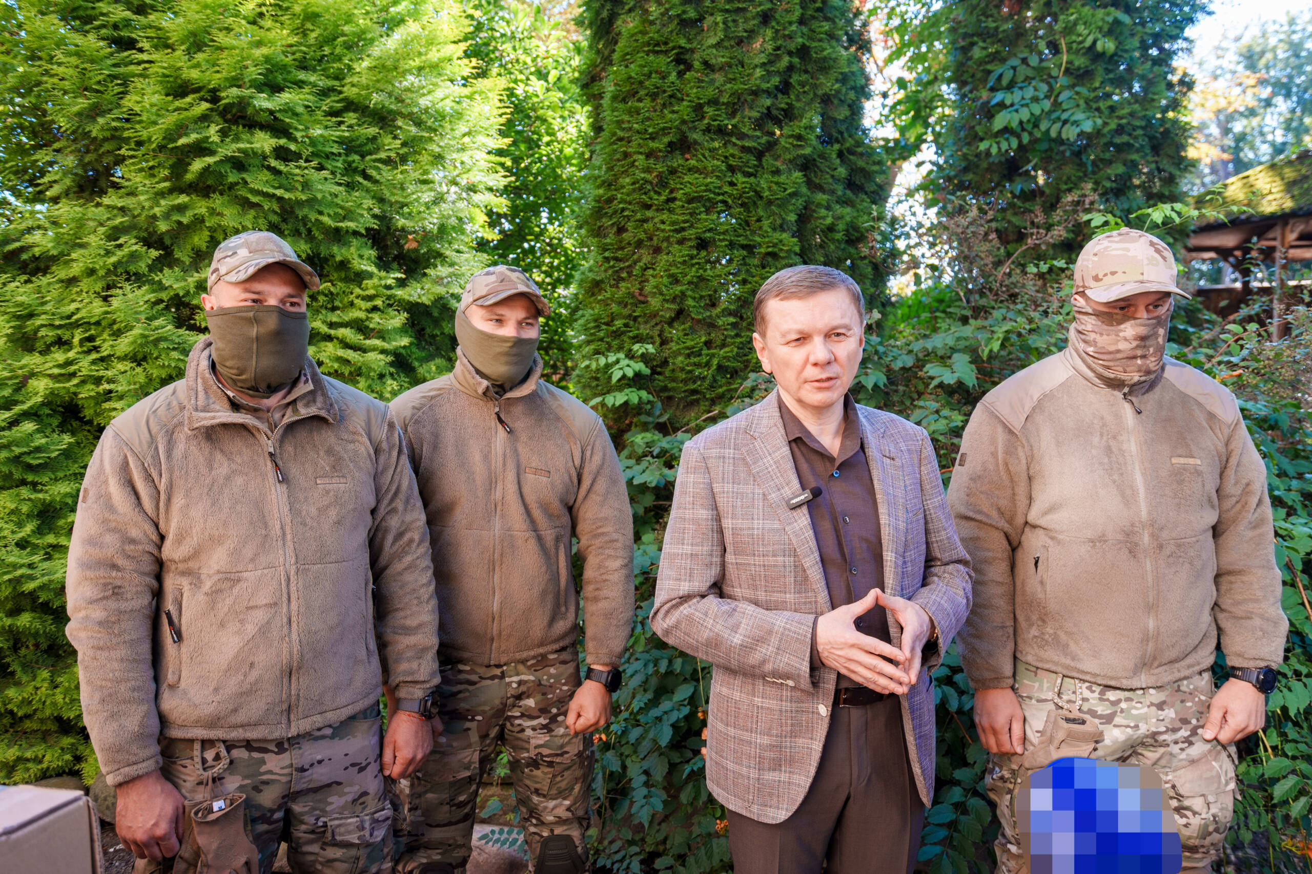Сергій Моргунов та військові