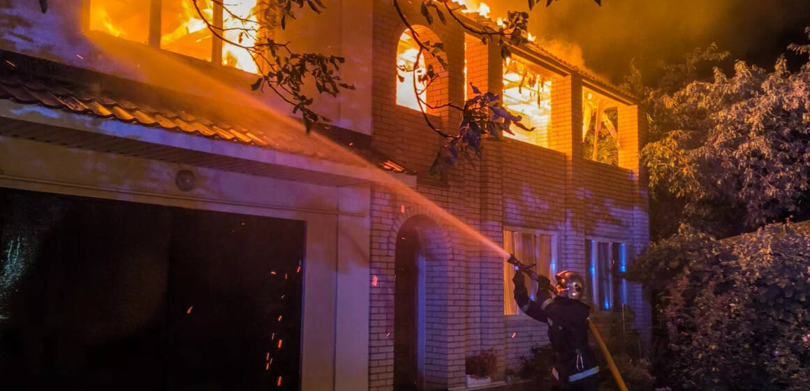 У Вінниці під час пожежі врятовано людей