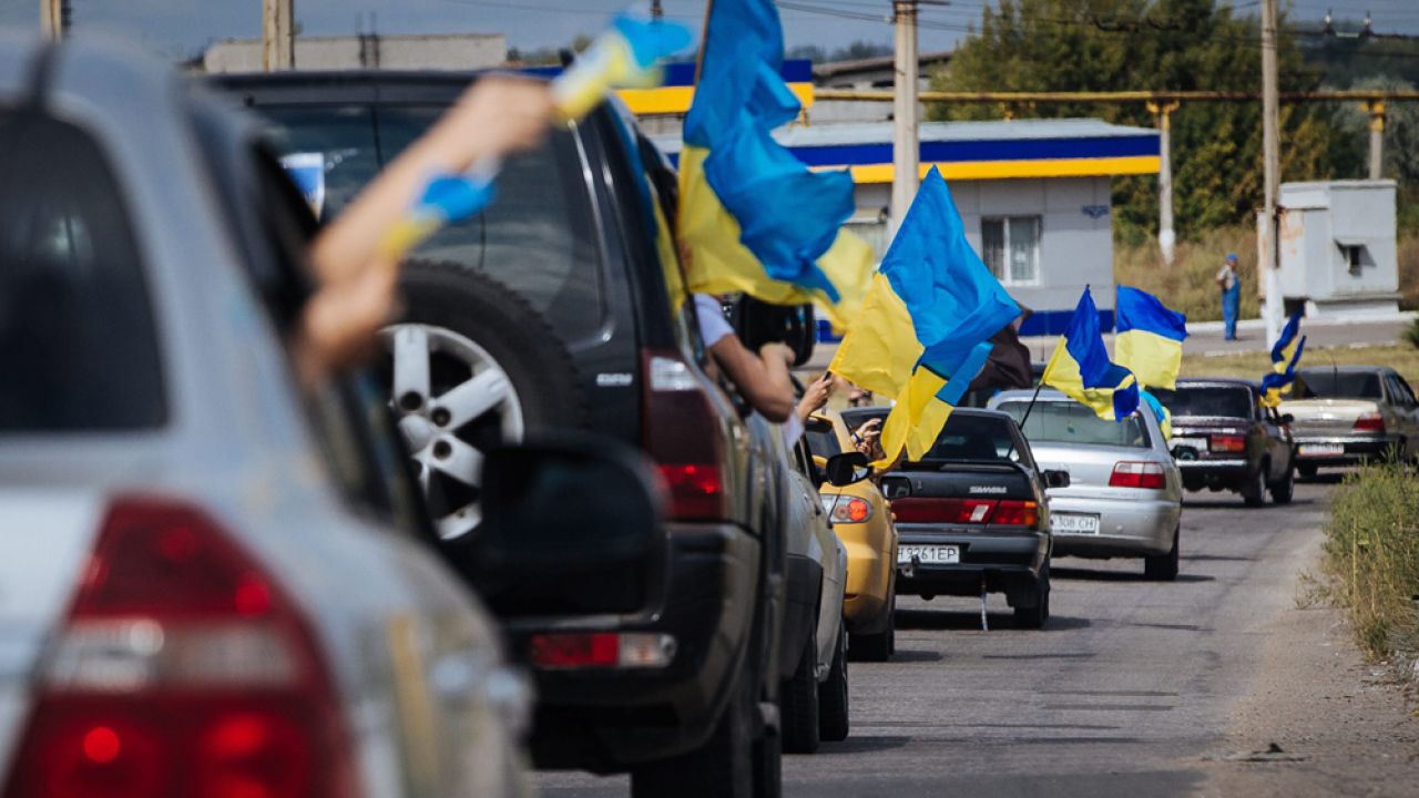 Автопробіг у Вінниці до Дня Незалежності