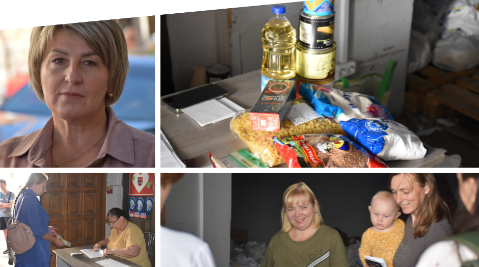 До Дня Незалежності у Вінниці розпочали видачу продуктових наборів малозахищеним мешканцям громади