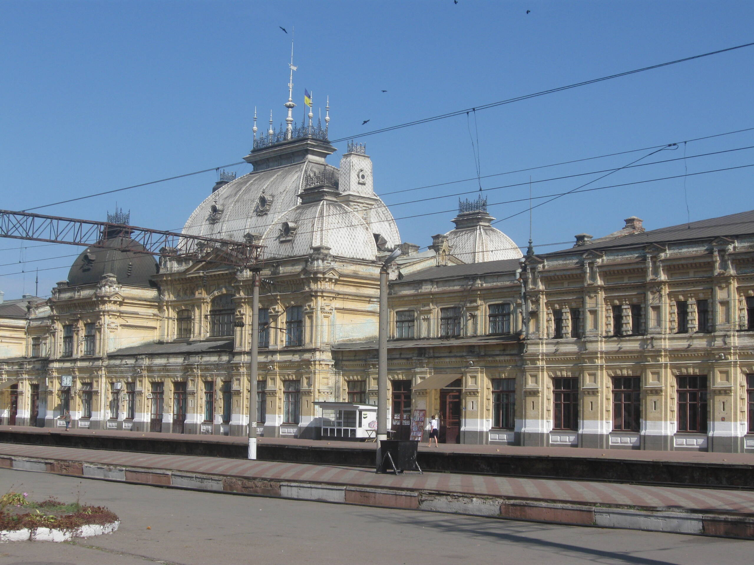 У Жмеринці сталася аварія на залізниці: з рейок зійшов електропоїзд