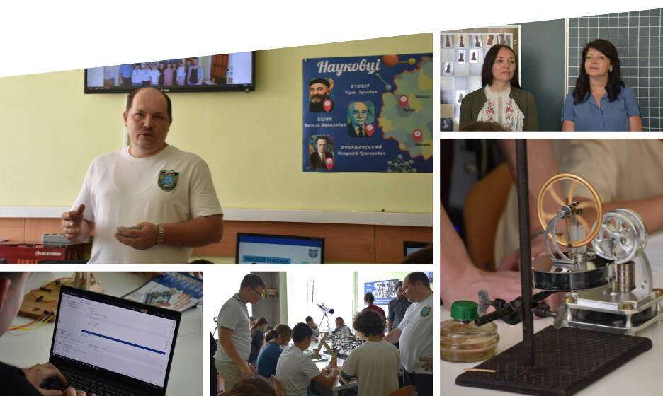У Вінницькому фізико-математичному ліцеї №17 відкрили інтерактивний Музей науки