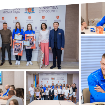 У Вінниці відзначили спортсменів за підсумками Всесвітніх ігор 2025