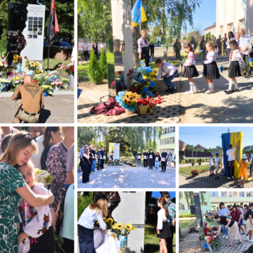 У чотирьох ліцеях Вінниці відкрили пам’ятні знаки на честь полеглих Захисників України