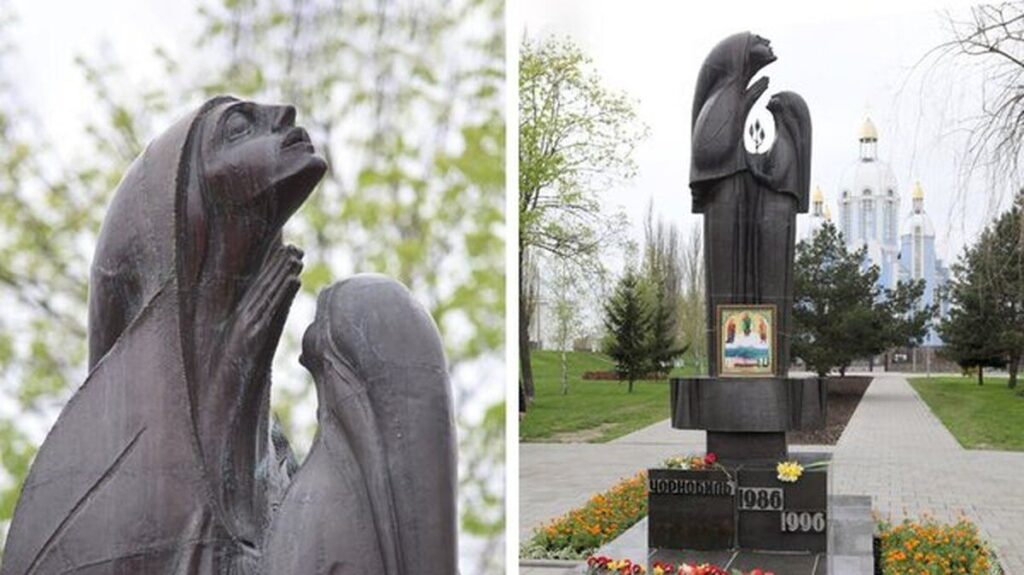 Памятник героям Чорнобиля у Вінниці