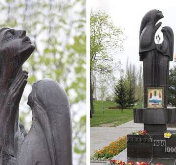 Памятник героям Чорнобиля у Вінниці