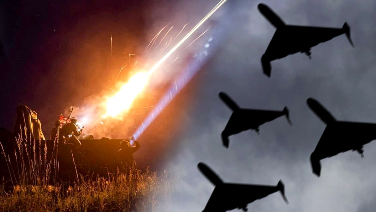 ППО знищила 71 ворожий дрон під час нічної атаки РФ
