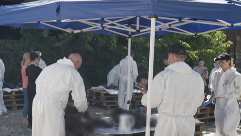 Судмедексперти працюють у ВІнниці з репатрійованими тілами