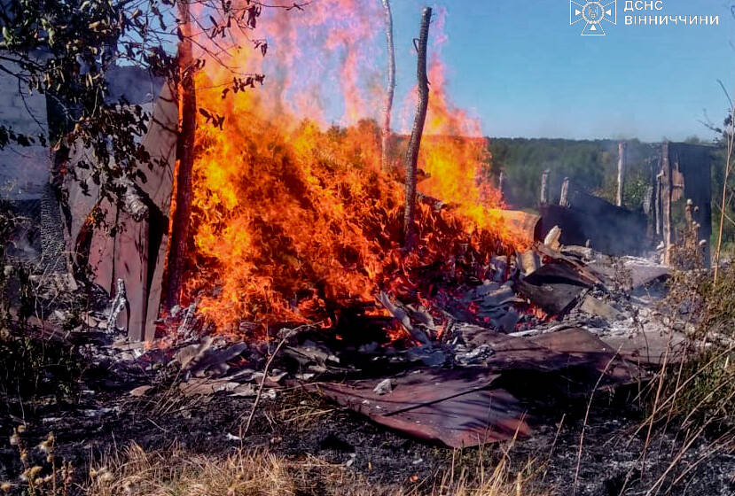 На Вінниччині за добу рятувальники ліквідували 25 пожеж