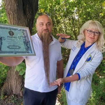 У Вінниці живе власник найбільшої в Україні бороди