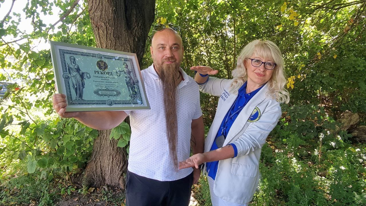 У Вінниці живе власник найбільшої в Україні бороди