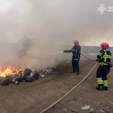 пожежа у Вінницькій області