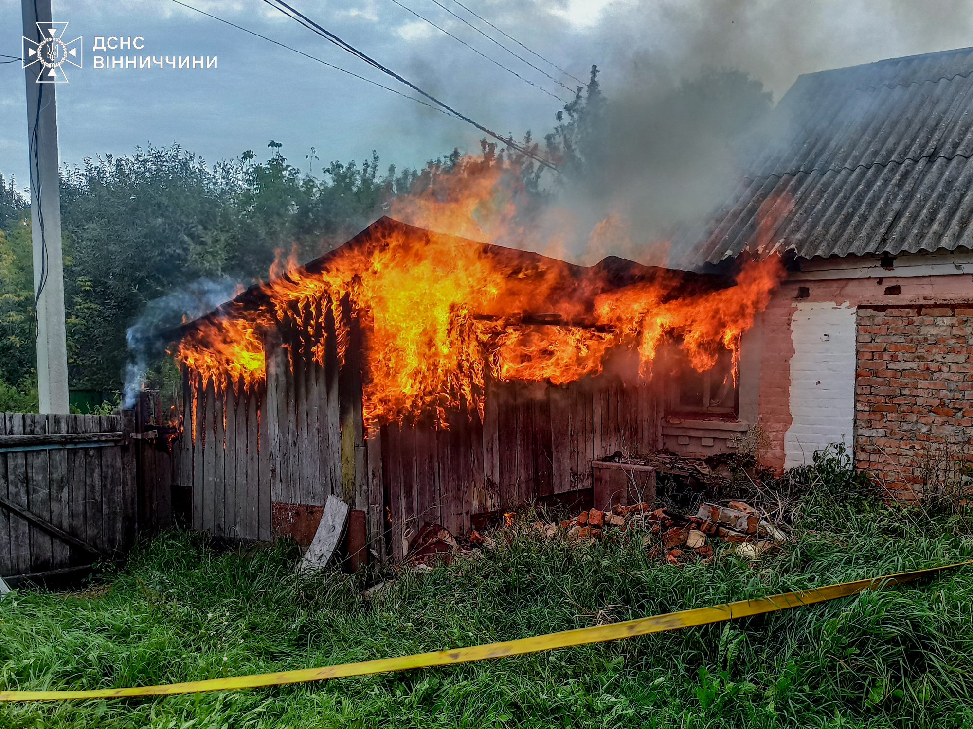 На Вінниччині через пічне опалення й коротке замикання сталися пожежі