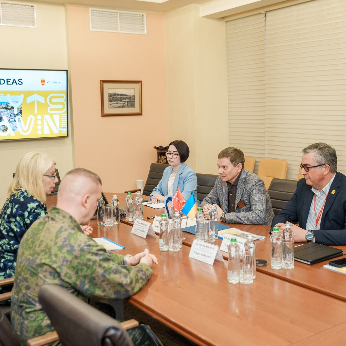 Зутріч фінської делегації у Вінниці