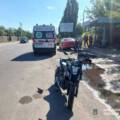 Мотоцикл, який потрапив у ДТП в Козятині