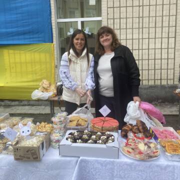 Шкільний ярмарок у Вінниці