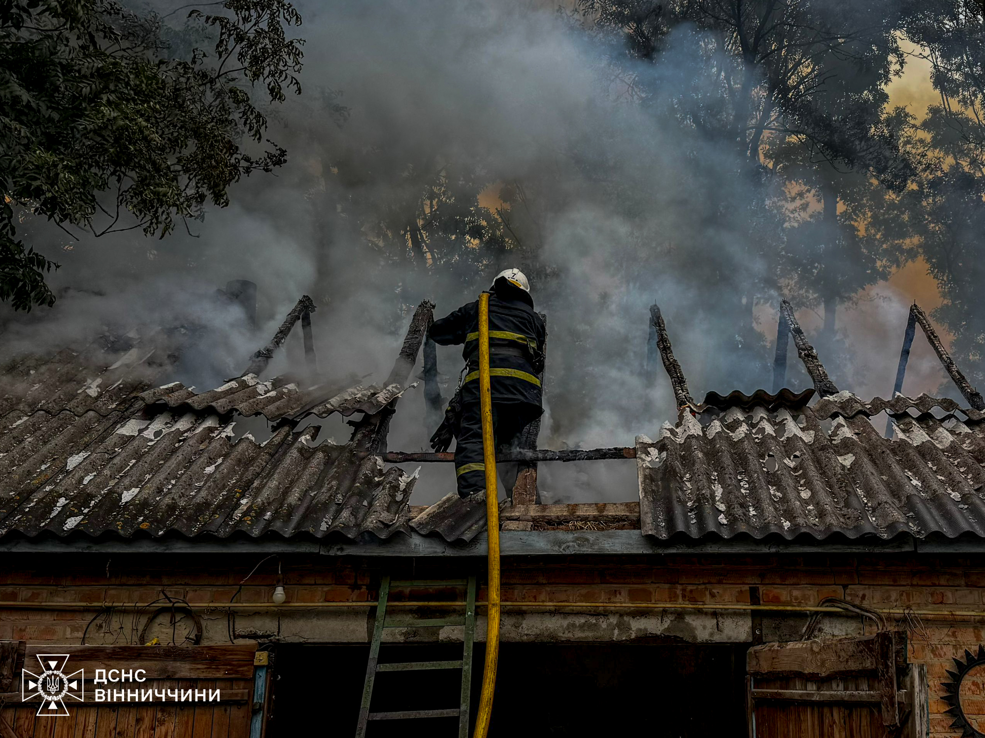Горіли чотири будинки минулої доби на Вінниччині