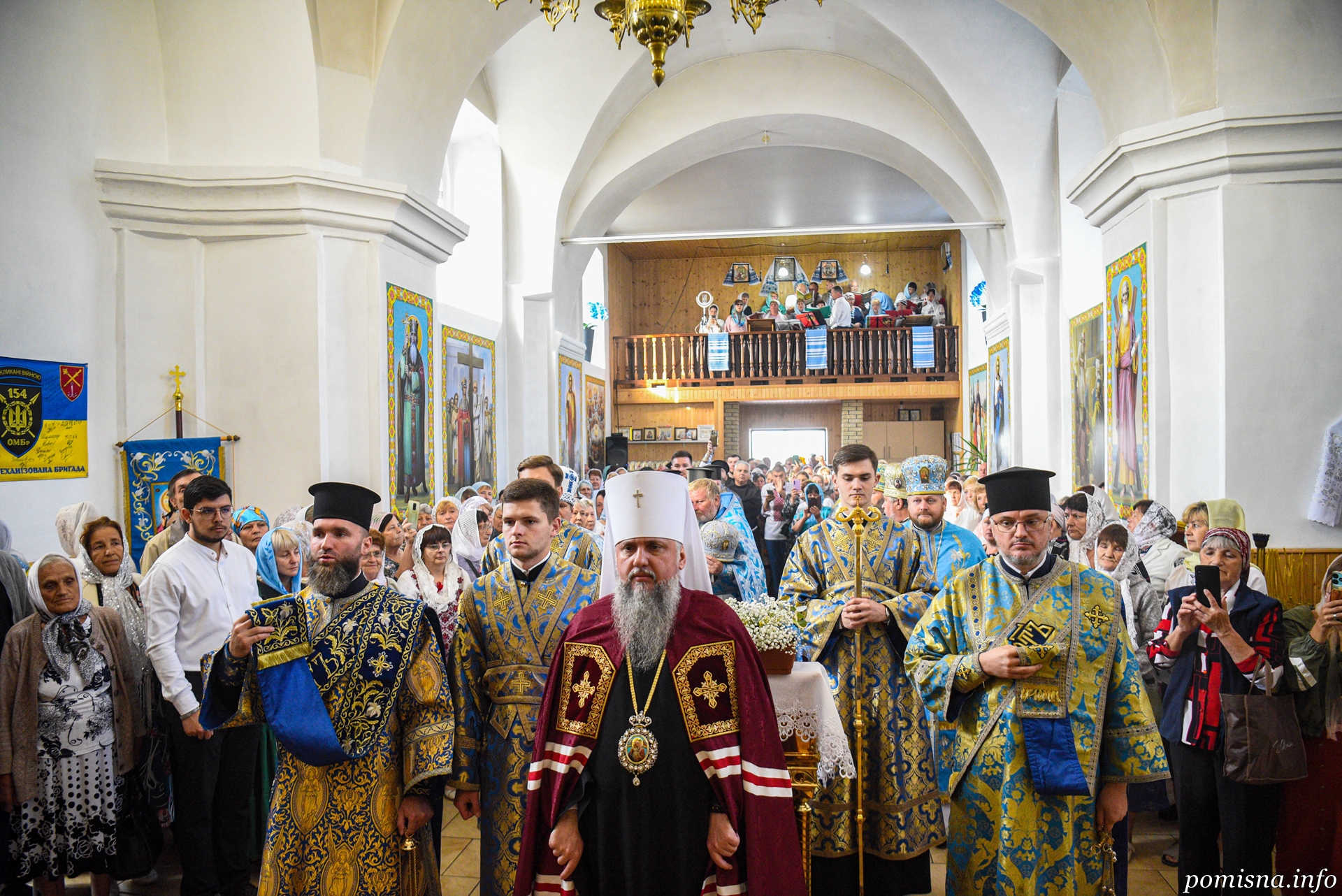 Епіфаній прибув в село Джурин на 200 річчя храму