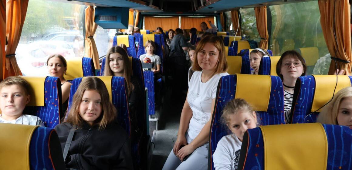 Діти військових з Вінниччини поїхали на відпочинок до Закарпаття