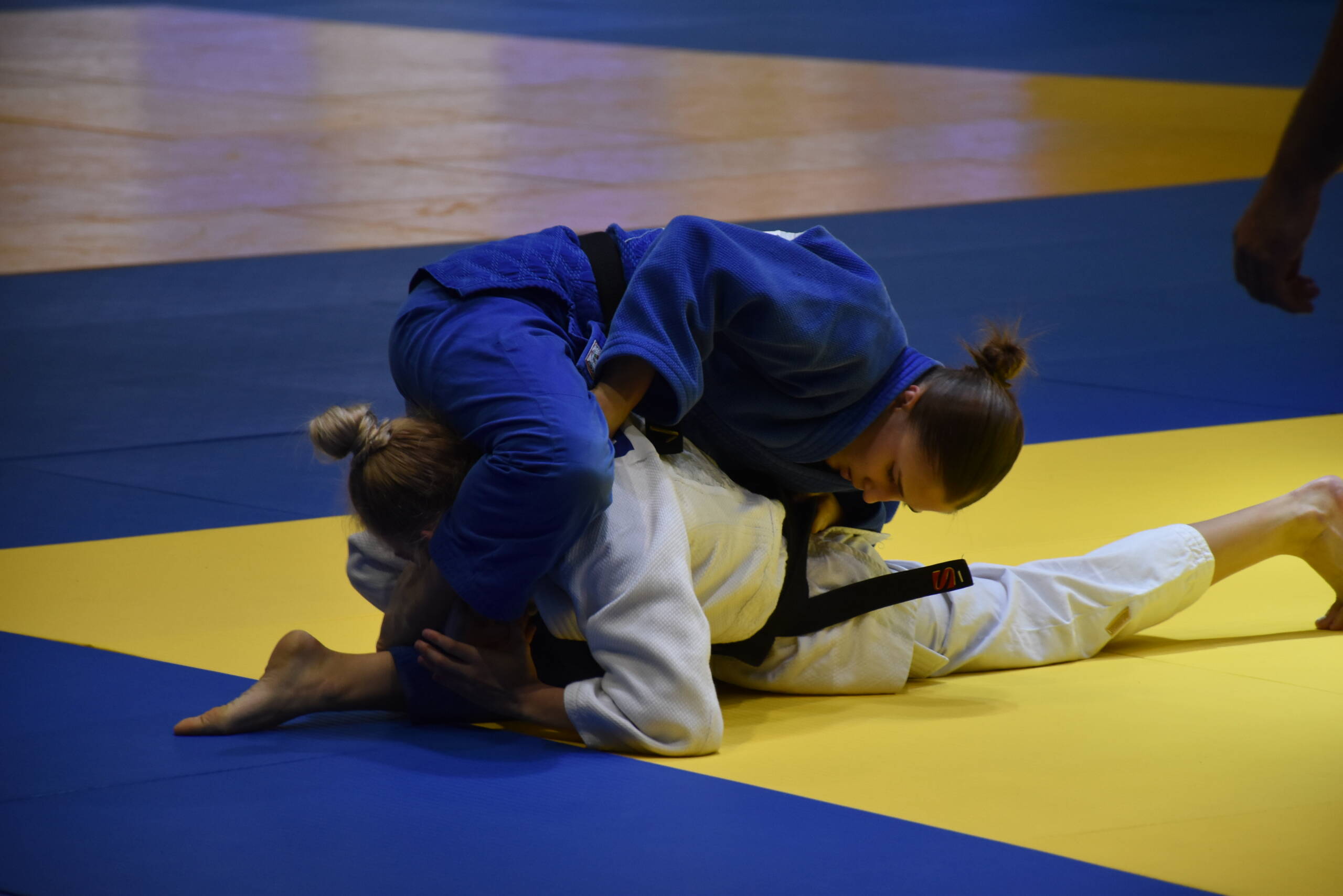 Дівчата дзюдоїстки змагаються на чемпіонаті у Вінниці
