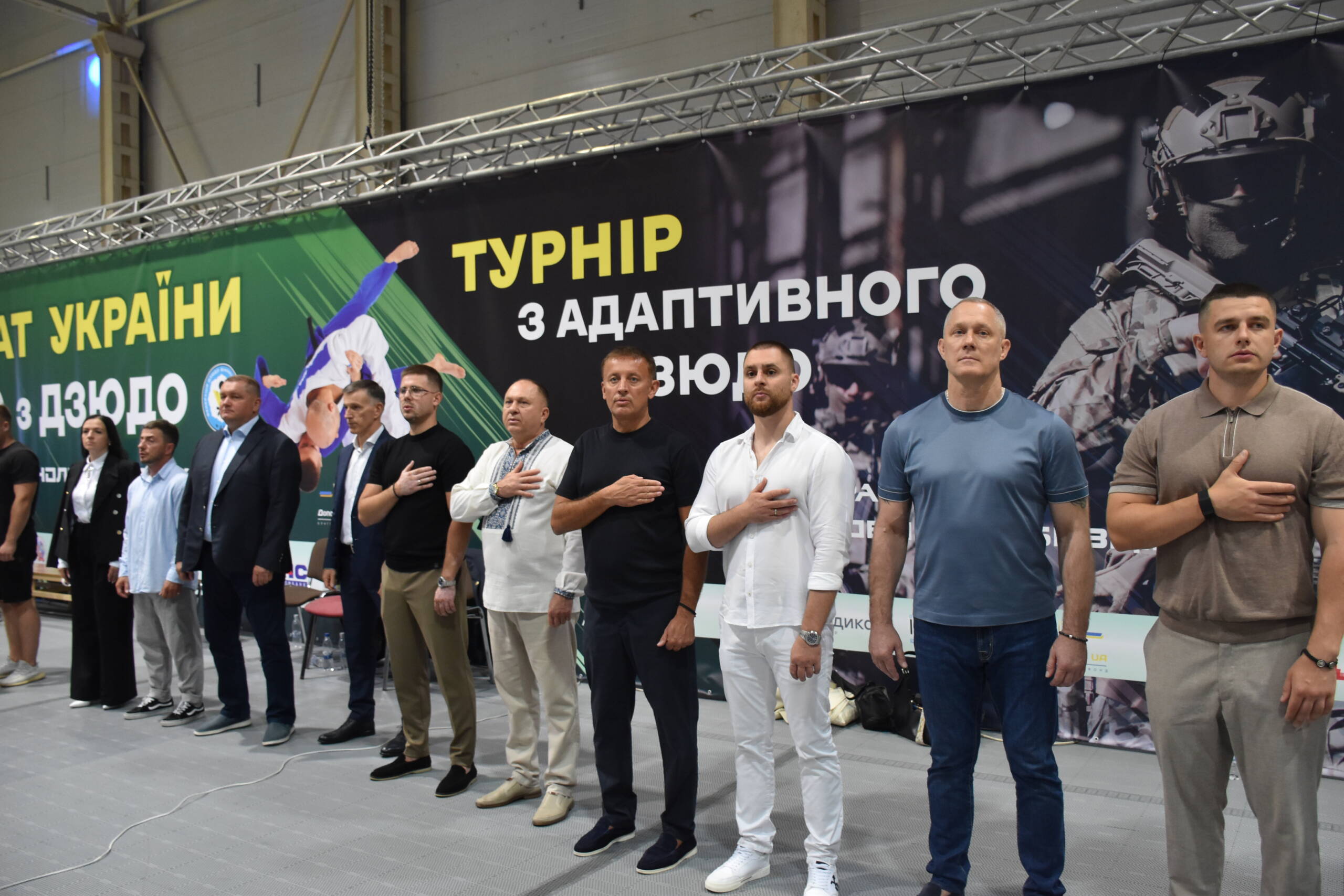 Початок чемпіонату з дзюдо у Вінниці