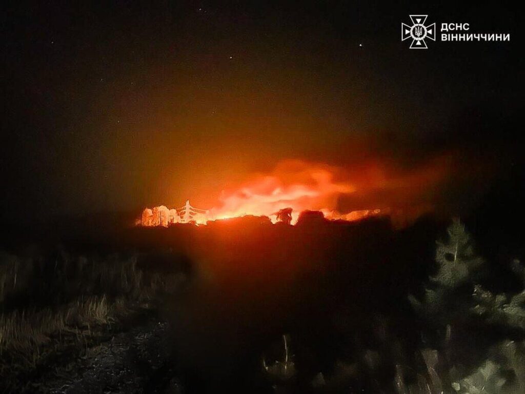 Росіяни вдарили дронами по Вінниччині, є пошкодження критичної інфраструктури