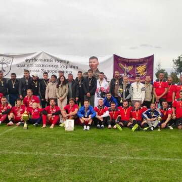 У громаді на Вінниччині провели футбольний турнір на честь загиблого захисника України