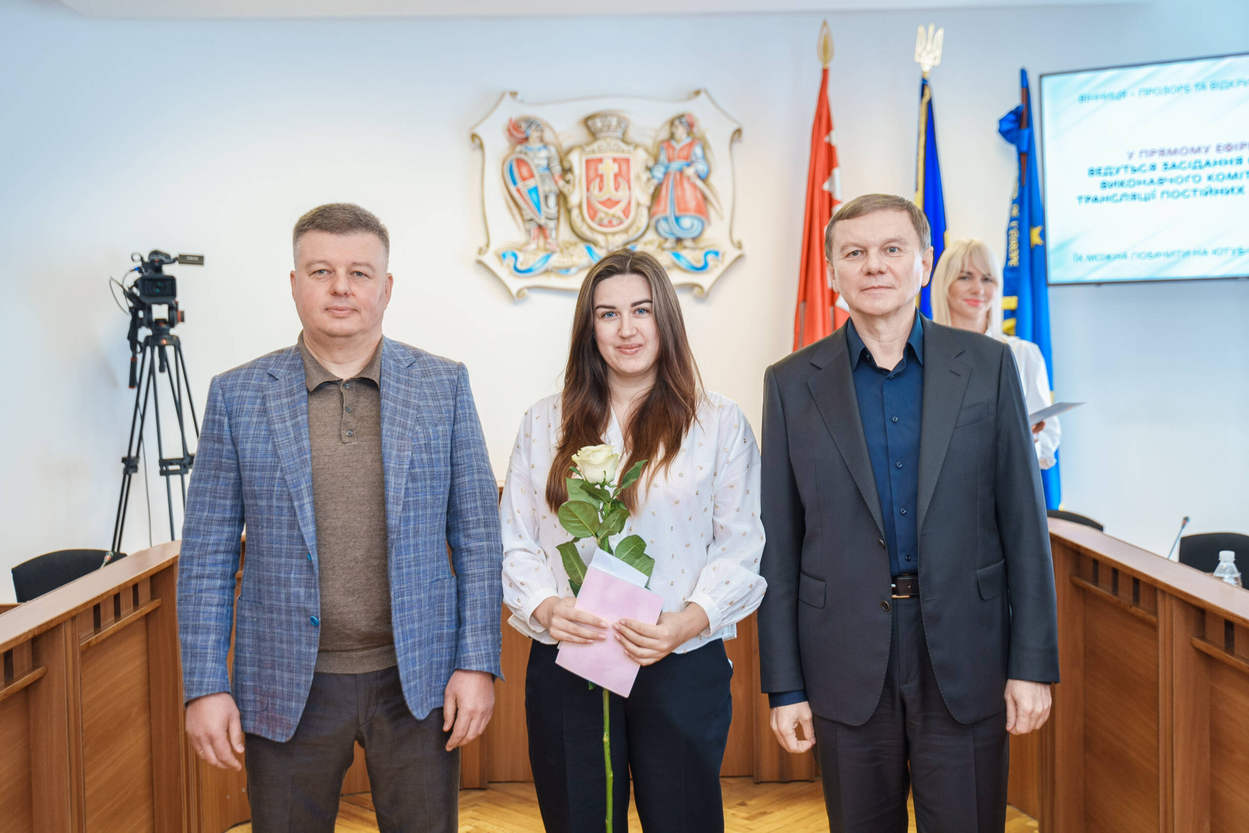 У Вінниці відзначили родини, в яких діти народилися у День міста