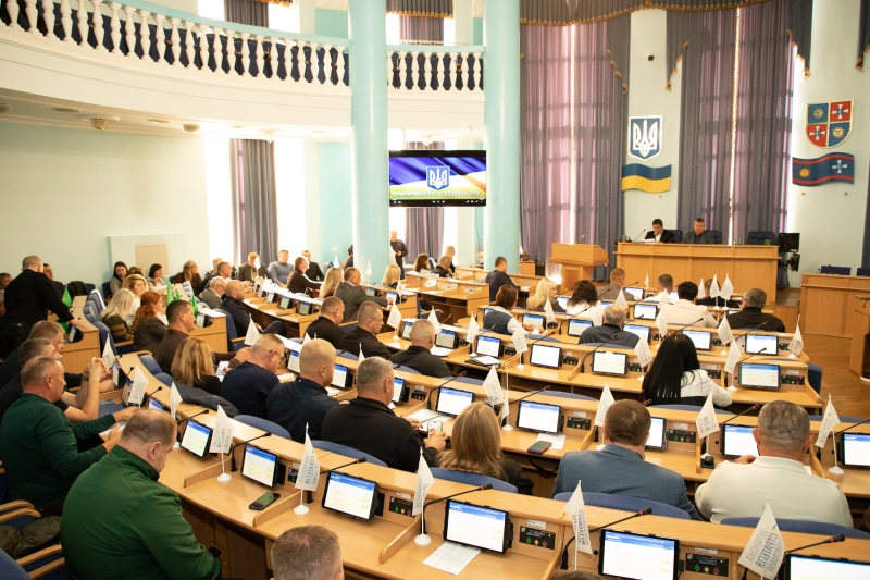 На сесії Вінницької облради ухвалили принципи обласного бюджету на 2026 рік