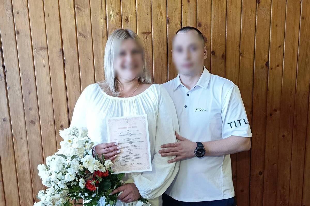 Весілля за ґратами: у Стрижавській колонії укладено шлюб
